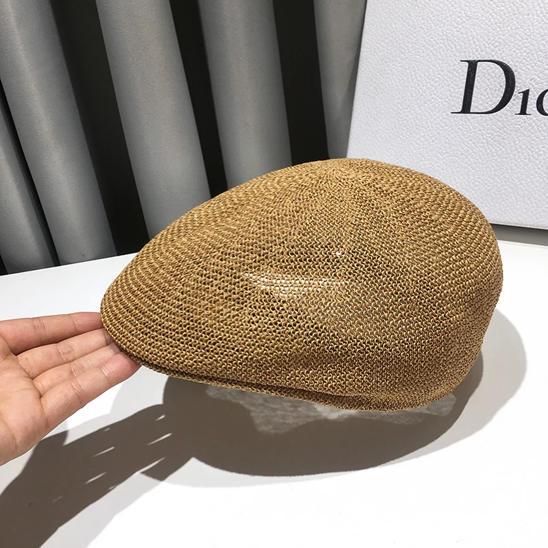 Top Trends: 2022 NEW Women&#039;s Summer Fashion Straw Hat For Men Panamas UV Protection Sun Visor Seaside Beach Hat Tide Summer Hats Shoppable Styles