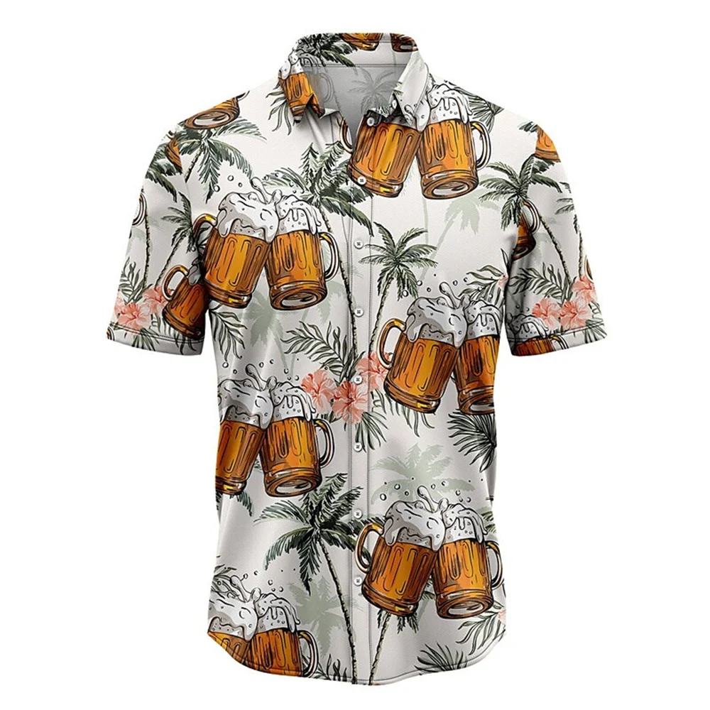 Top Trends: New Fashion Men's Shirts Casual Summer Clothing Seaside Travel Streetwear 5xl Oversized Aaaparel Loose Mens Hawaiian Shirts 2023 Shoppable Styles