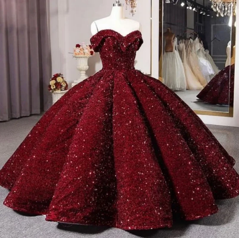 Top Trends: Red Party Gowns V Neck Evening Dresses Sequin Elegant Night Navy Wedding Midi Mermaid Maxi Maid Of Honor Luxury Porm Dresses Shoppable Styles