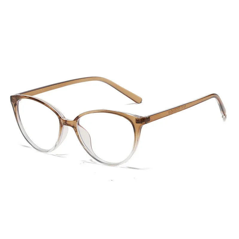 Top Trends: Trendy Reading Glasses Women Anti Blue Light Cat Eye Frame Spectacles Computer Decorative Eyeglasses Plain Eyewear Face Decor Shoppable Styles - Image 4