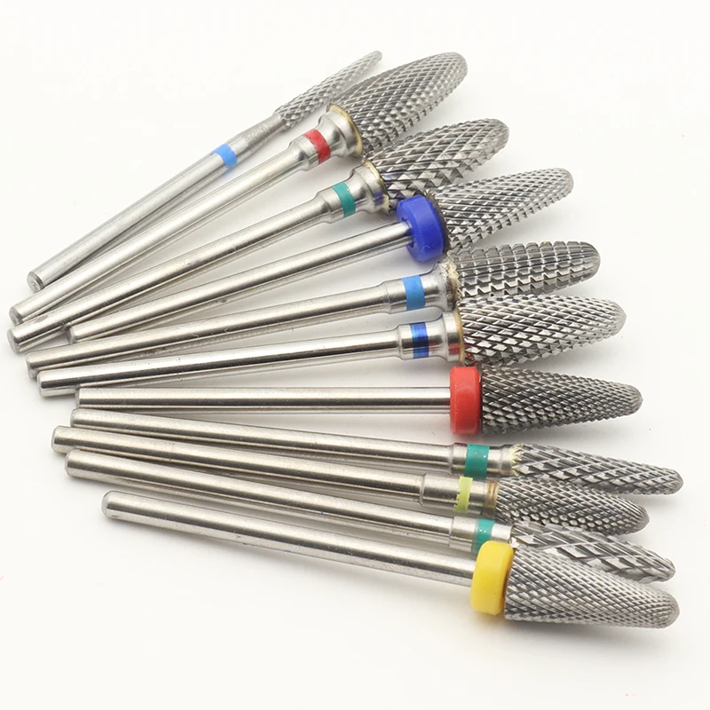 Top Trends: 1pcs Quality Carbide Tungsten Nail Drill Bit Manicure Drill For Milling Cutter Nail Files Buffer Nail Art Equipment Accessory Shoppable Styles