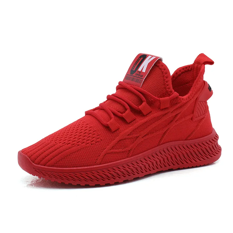 Top Trends: Fashion Spring Female Sneakers Women Shoes Korean Mesh Yellow Ladies Shoes Woman Lace Up Red Black Casual Shoes Breathable 2023 Shoppable Styles - Image 6