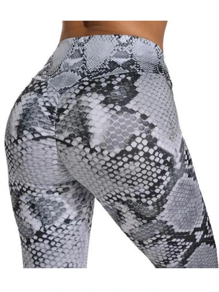 Top Trends: Summer Zebra Leoaprd Snake Printed Leggings Fashion High Waist Pants Push Up Fitness Tights Women Gym Yoga Running Trousers Shoppable Styles