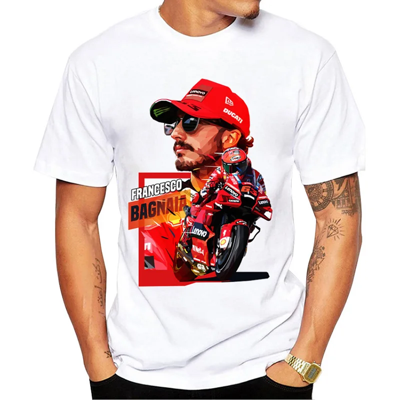 Top Trends: Pecco Bagnaia 63 Francesco 2022 World Champion Moto Gift Classic T-Shirt Boy Casual T Shirts Harajuku Motorcycle Sport White Tee Shoppable Styles