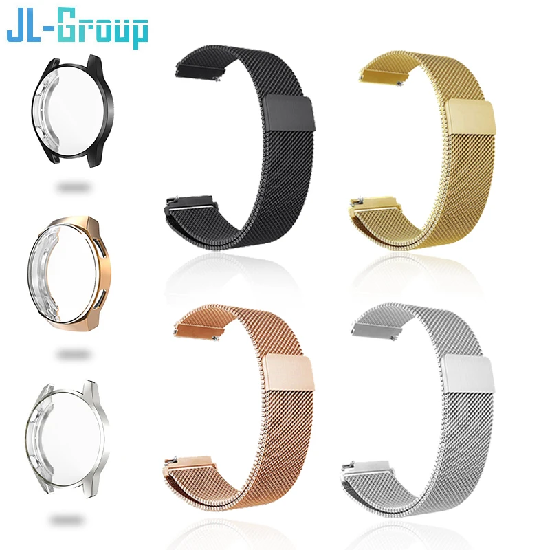 Top Trends: 22mm 20mm Strap For Huawei Watch GT 2 3 4 42mm 46mm Band With Case Screen Protector GT2 Pro 2E Bracelet Magnetic Loop Watchband Shoppable Styles