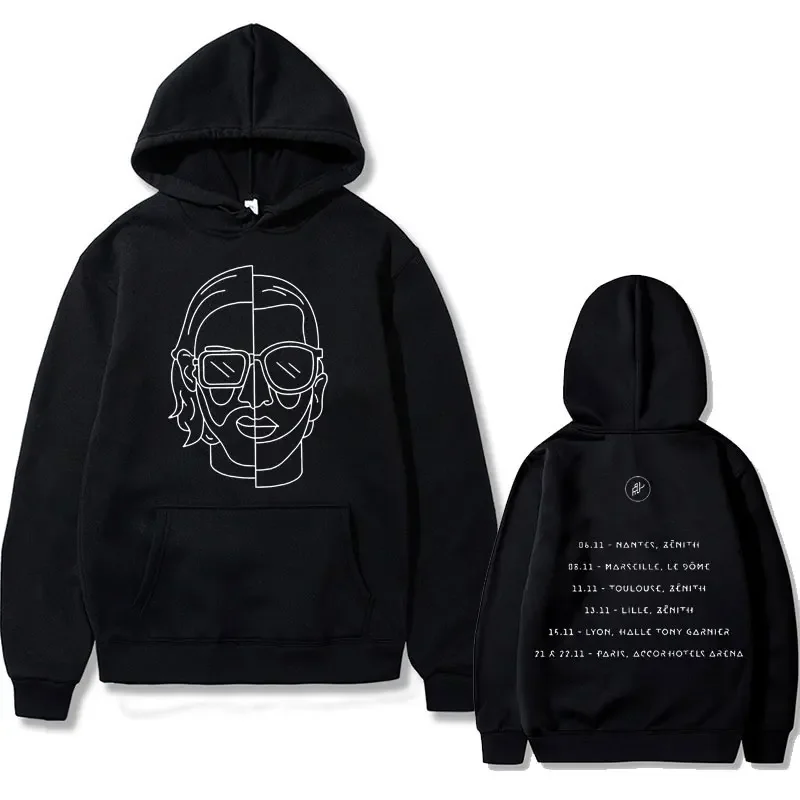 Top Trends: Rapper Le Monde Chico Album PNL Art Aesthetic Hoodie Men Women Vintage Oversized Sweatshirt Mens French Rap Band Hooded Pullover Shoppable Styles