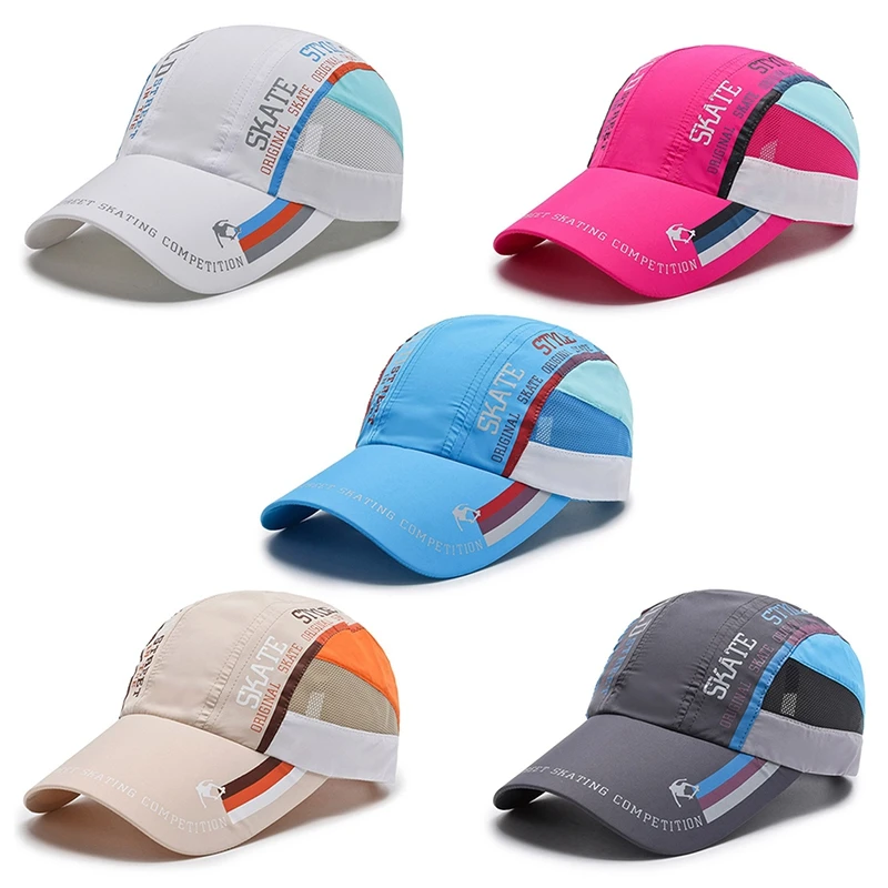 Top Trends: 2022 Quick Drying Thin Breathable Baseball Cap Men Women Sport Outdoor Hiking Mountaineering Cycling Fishing Hat Shoppable Styles