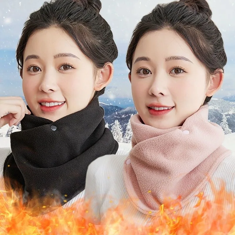 Top Trends: Winter Warm Scarf Warm Polar Fleece Neck Tube Collar Scarf Face Cover Neck Warmer Running Sport Scarf For Hiking Cycling Shoppable Styles