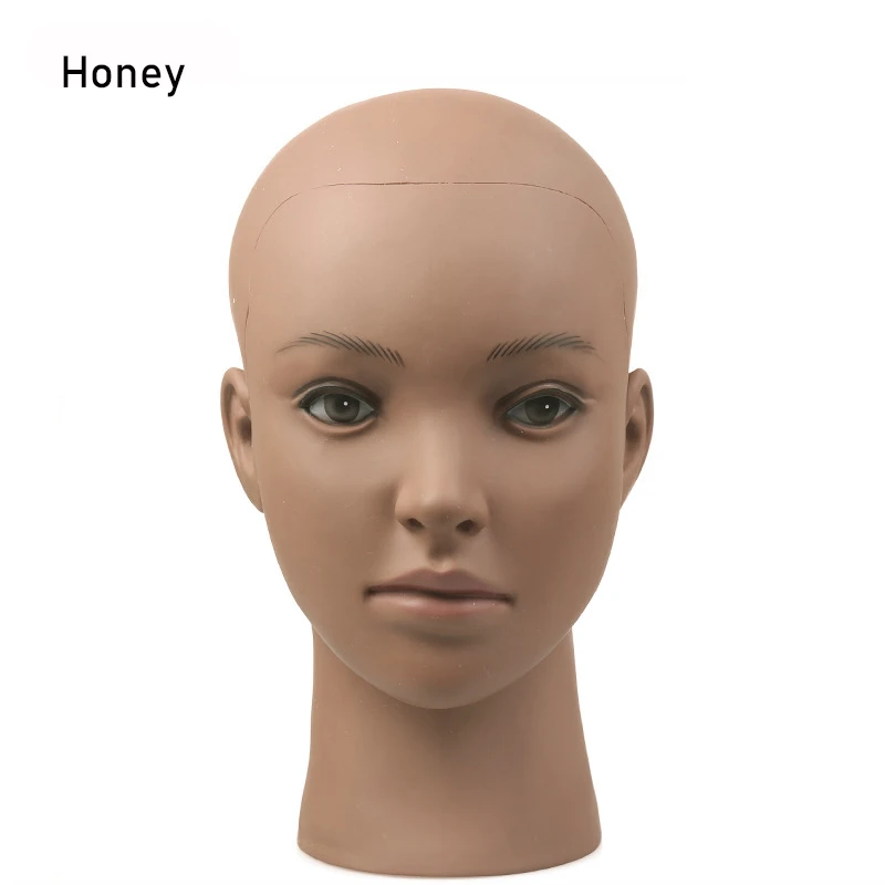 Top Trends: New Female Bald Mannequin Head With Stand To Choose Cosmetology Practice Training Manikin Head For Hair Styling Wigs Making Shoppable Styles - Image 3