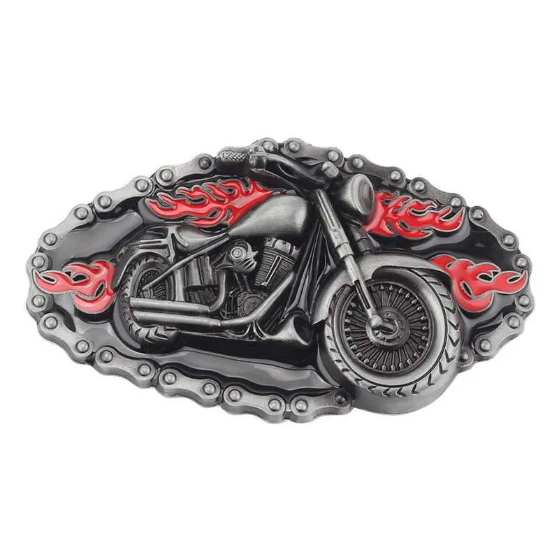 Top Trends: Motorcycle Locomotive Belt Buckle Handmade Homemade Belt Accessories Waistband DIY Western Cowboy Heavy Metal Rock Punk K46 Shoppable Styles