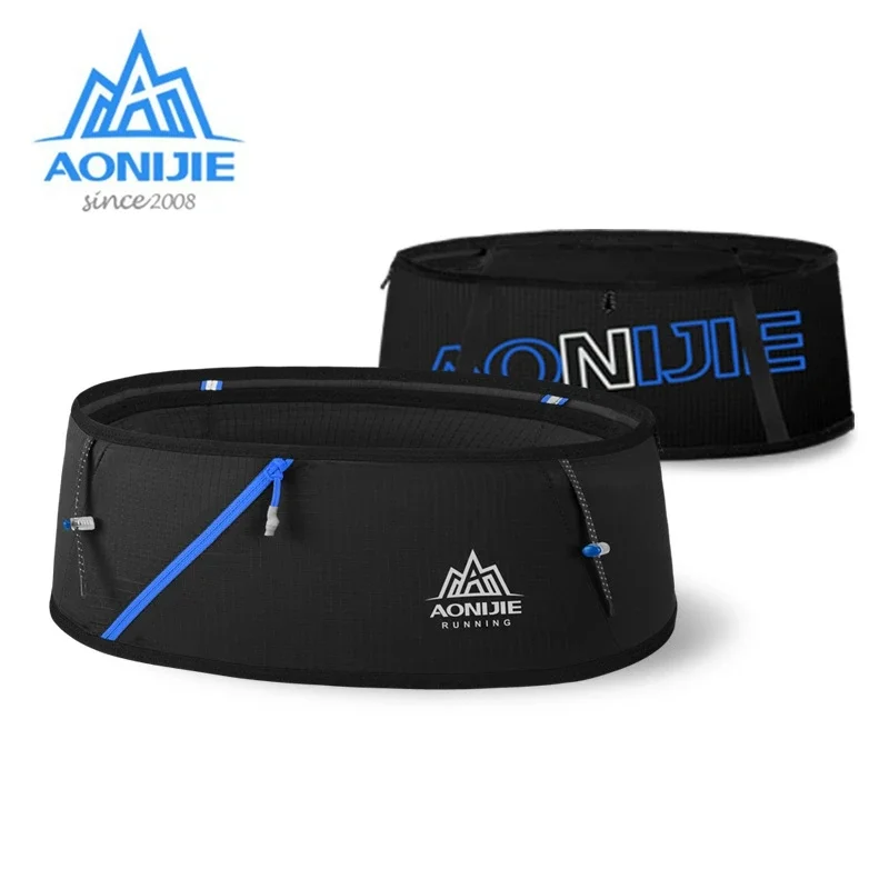 Top Trends: AONIJIE 4-way Stretch Hydration Running Belt Waist Pack Travel Money Bag Trail Marathon Gym Workout Fitness Mobile Phone Holder Shoppable Styles