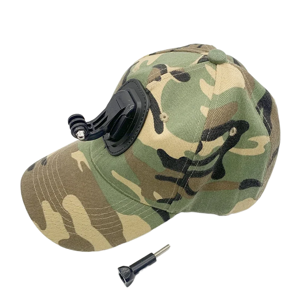 Top Trends: Camouflage Baseball Cap For GoPro Hero 11 10 9 8 7 Xiaomi Sjcam EKEN DJI Action Camera Accessory Outdoor Sports Hat Adjustable Shoppable Styles - Image 3