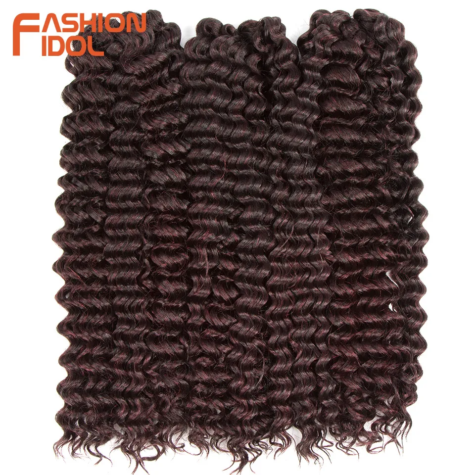 Top Trends: Afro Curly Hair Synthetic Crochet Braids Hair For Passion Twist Braiding Hair Extensions Ombre 18 Inch Spring Twist For Woman Shoppable Styles