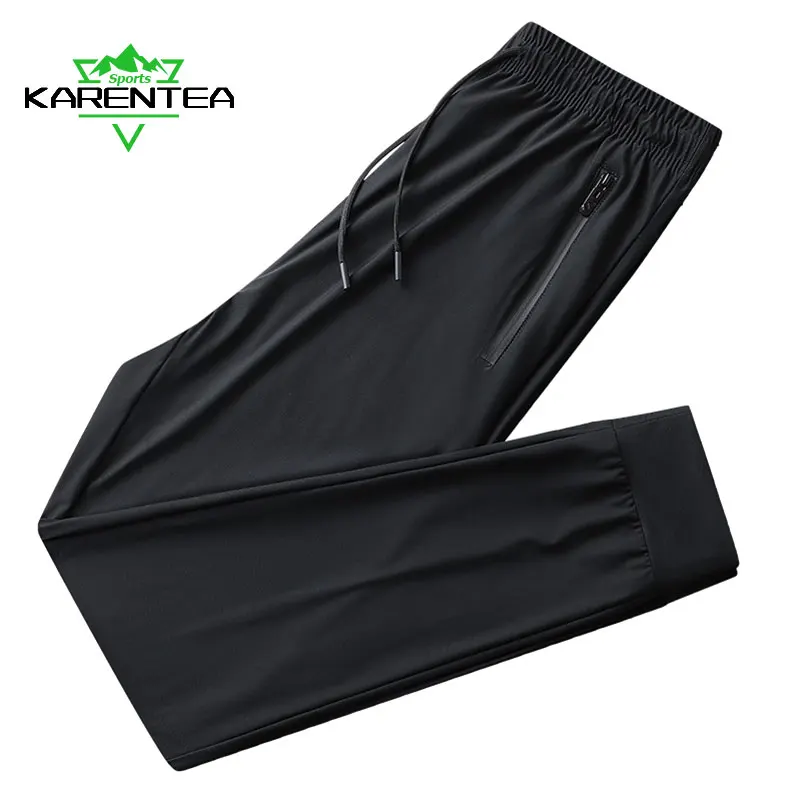 Top Trends: Running Men Stretch Pants Summer Quick Dry Breathable High Elastic Trousers Outdoor Trekking Fishing Climbing Jogging Sweatpants Shoppable Styles