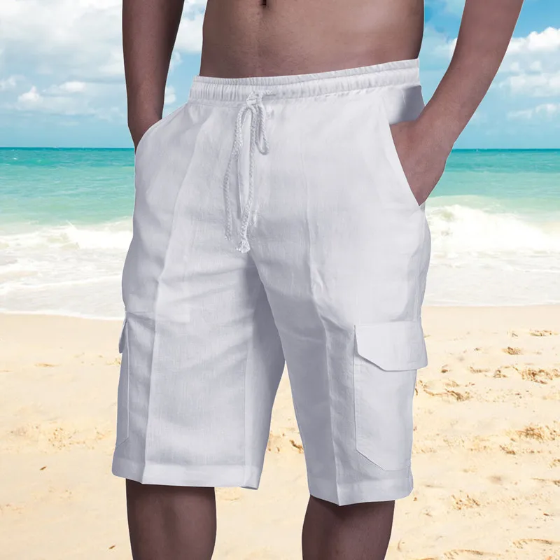 Top Trends: Men's Summer Cargo Shorts Solid Color Beach Leisure Travel M-3XL Shoppable Styles