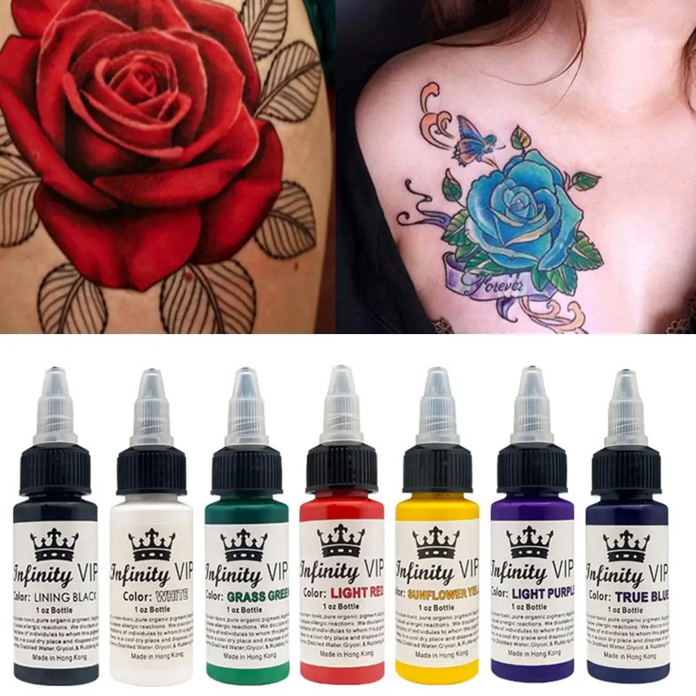 Top Trends: 30ml Waterproof Plant Tattoo Liquid Natural Semi-permanent SafeTattoo Cream DIY Body Art Tattoo Pigment Inks Tattoo Shop Beauty Shoppable Styles