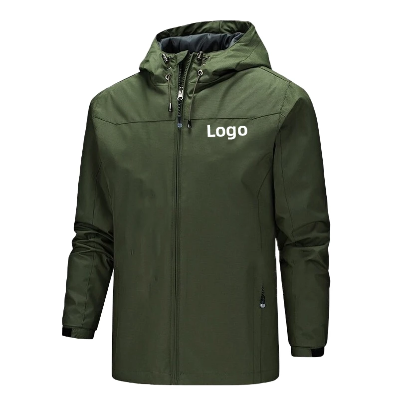 Top Trends: Customize Your Logo Jackets Waterproof Windproof Breathable Jacket Men Fashion Outdoor Mountain Jackets Training Jackets Shoppable Styles - Image 6