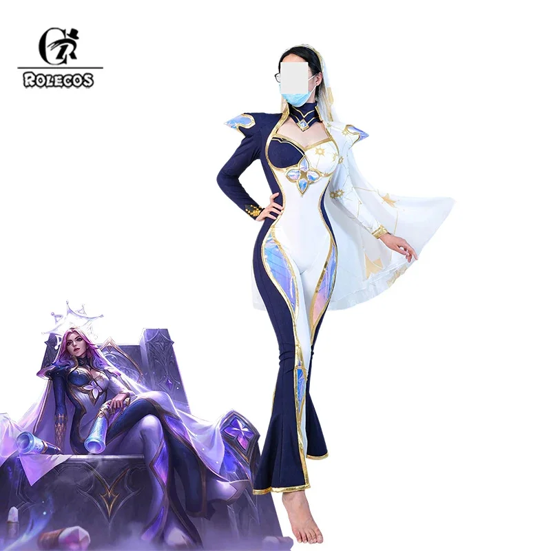 Top Trends: ROLECOS LOL Broken Covenant Miss Fortune Prestige Cosplay Costume Game LOL Miss Fortune Jumpsuit Halloween Women Outfit Shoppable Styles