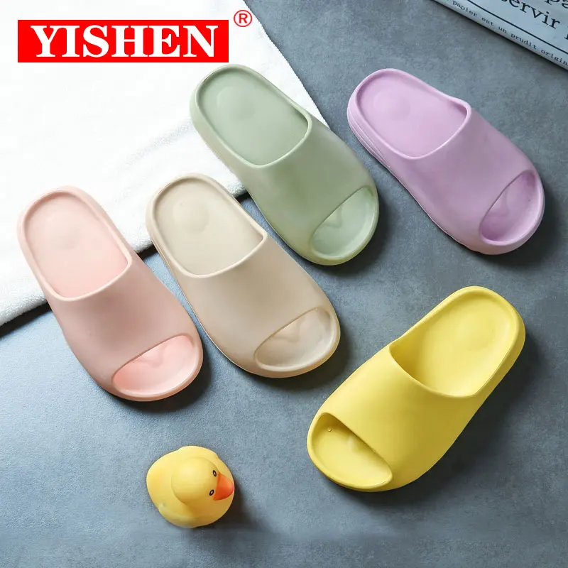 Top Trends: YISHEN Children Slippers Summer Kids Casual Shoes Rubber Slipper Pool Beach Sandals Slides Anti-Slip Boys Girls Toddler Slides Shoppable Styles