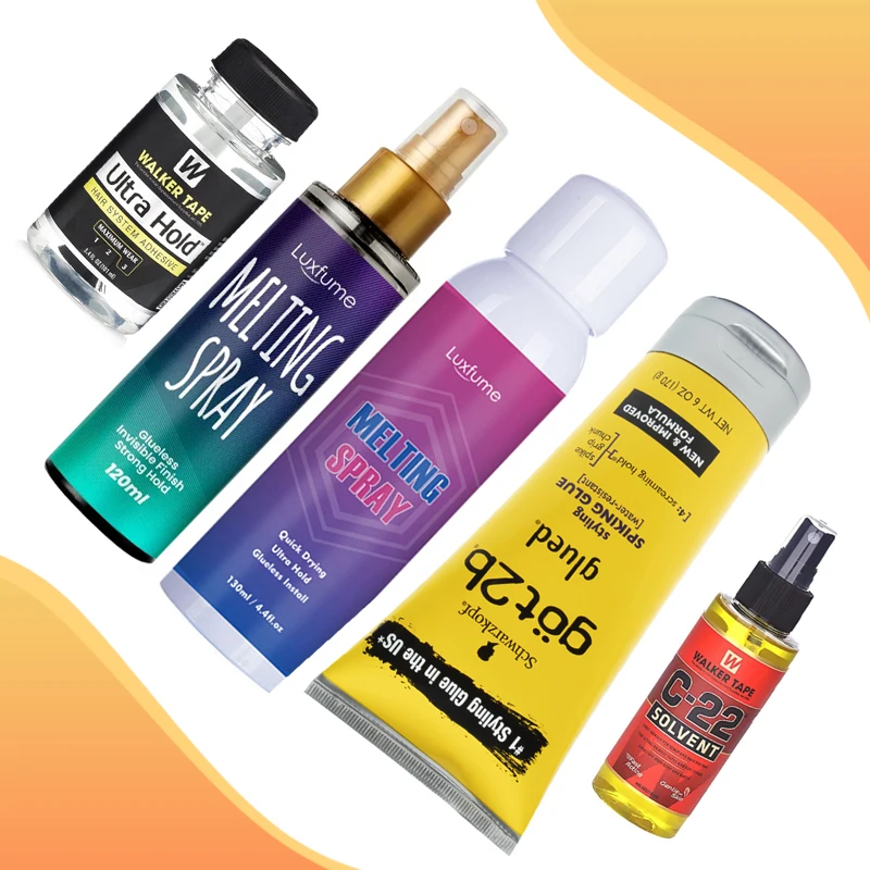 Top Trends: Melting Spray For Lace Wig Hair Walker Tape Ultra Hold Got 2b Glue Spray Wig C22 Solvent Tape Remover Lace Glue Kit For Wigs Wax Shoppable Styles