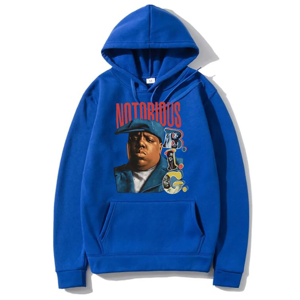 Top Trends: Rapper The Notorious Big Graphic Hoodie Men's Autumn Winter Sweatshirt Biggie Smalls Clothes Men Hip Hop Rap Oversized Hoodies Shoppable Styles - Image 3