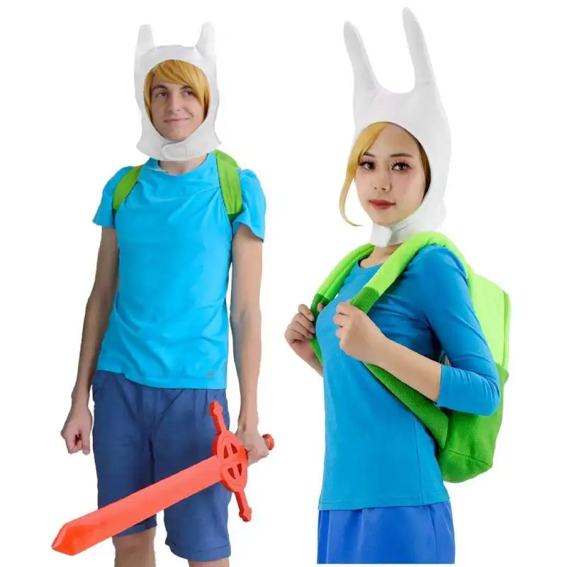 Top Trends: WENAM Anime Game Cosplay Hat Kid Cute Green Plush Backpack White Bunny Ears For Easter Day Costume Halloween Accessory Shoppable Styles