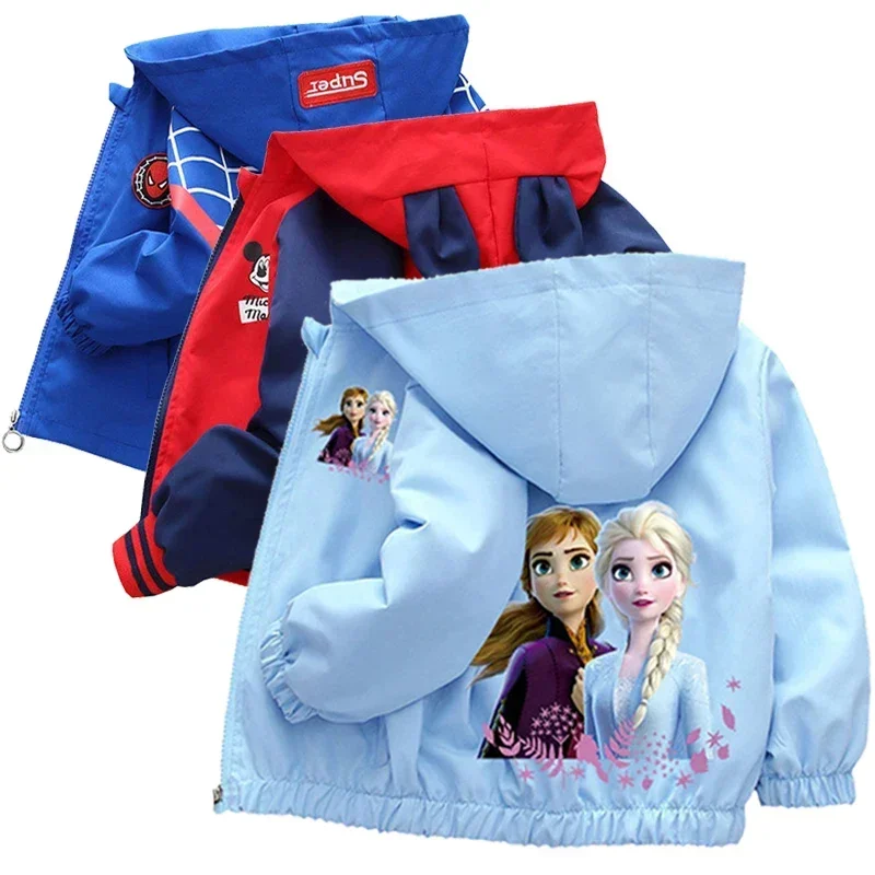 Top Trends: Frozen 2 Spring And Autumn Girls Elsa Jacket Boys And Girls Outing Clothes Jacket Children Outwear Girl Baby Coat 1-12Y Shoppable Styles