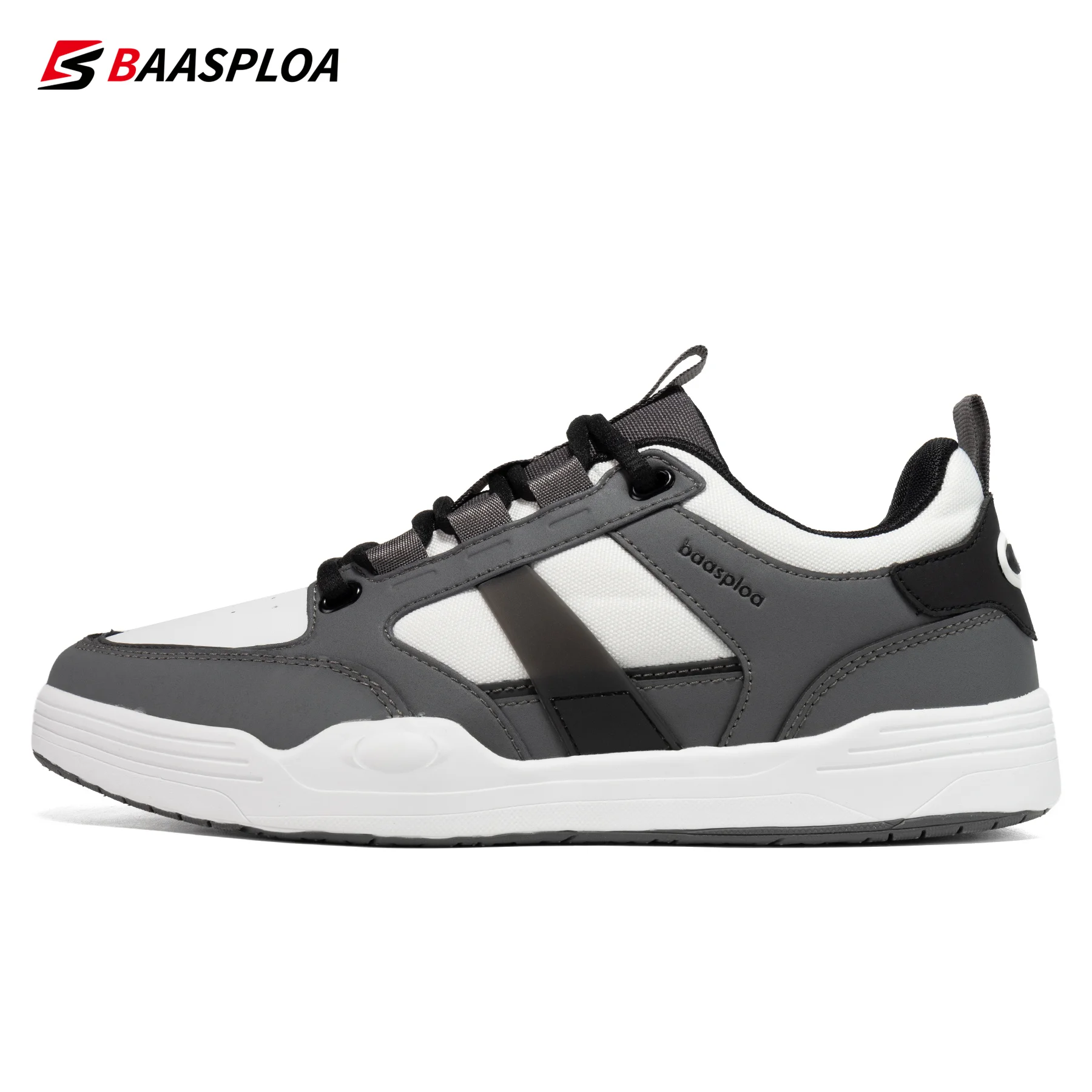 Top Trends: Baasploa Men Casual Shoes Outdoor Sports Walking Shoes Mesh Surface Breathable Non-Slip Men Shoes Comfortable Lightweight Shoes Shoppable Styles