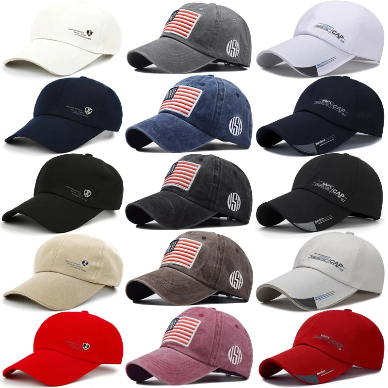 Top Trends: American Flag USA Hat For Men Women Baseball Caps Tactical Army Cotton Military Hat US Unisex Hip Hop Cowboy Hat Sport Caps Shoppable Styles