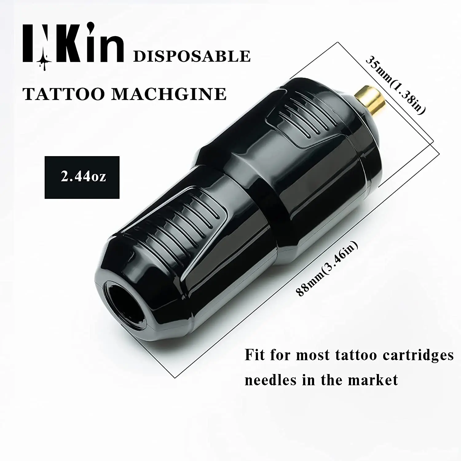 Top Trends: INKin Disposable Rotary Tattoo Pen Machine Lightweight Medical PC Body Coreless Motor For Cartridge Needle Supplies Shoppable Styles