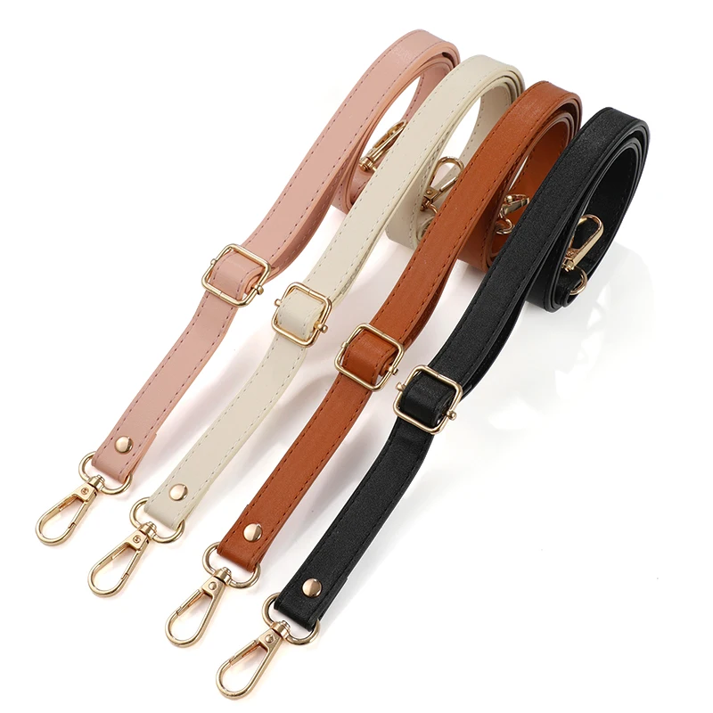 Top Trends: 130cm Long Adjustable PU Leather Bag Strap For Crossbody 1.8cm Wide Shoulder Bag Strap Replacement Accessories For Handbags New Shoppable Styles