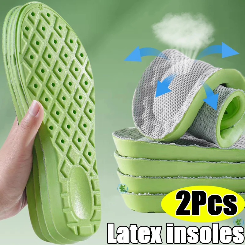 Top Trends: Comfortable Latex Insoles Women Breathable Deodorant Memory Foam Inserts Soft Sports Running Cushions Feet Care Shoe Sole Pads Shoppable Styles