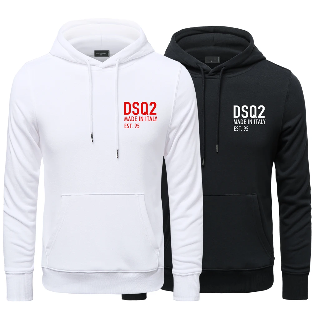 Top Trends: Dsq2 Winter Hoodies Men&#039;s And Women&#039;s Trend Casual Loose DSQ Cotton Hood Sweatshirt Street Hip Hop Couple Hood Pullpver Sweater Shoppable Styles