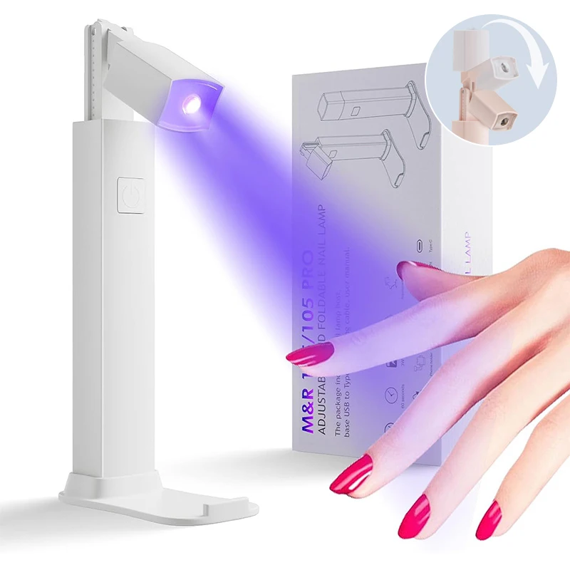 Top Trends: Portable Mini Nail Dryer Lamp UV LED Nail Light For Curing All Nail Gel Lamp Quick Dry USB Nail Art Tool Gift Home Travel Use Shoppable Styles