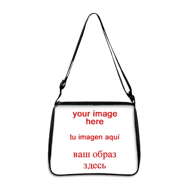 Top Trends: Customize Your Photo / Name / Logo Handbag Female Fashion Underarm Bag Girl Travel Shopping Shoulder Bag Women Messenger Bag Shoppable Styles