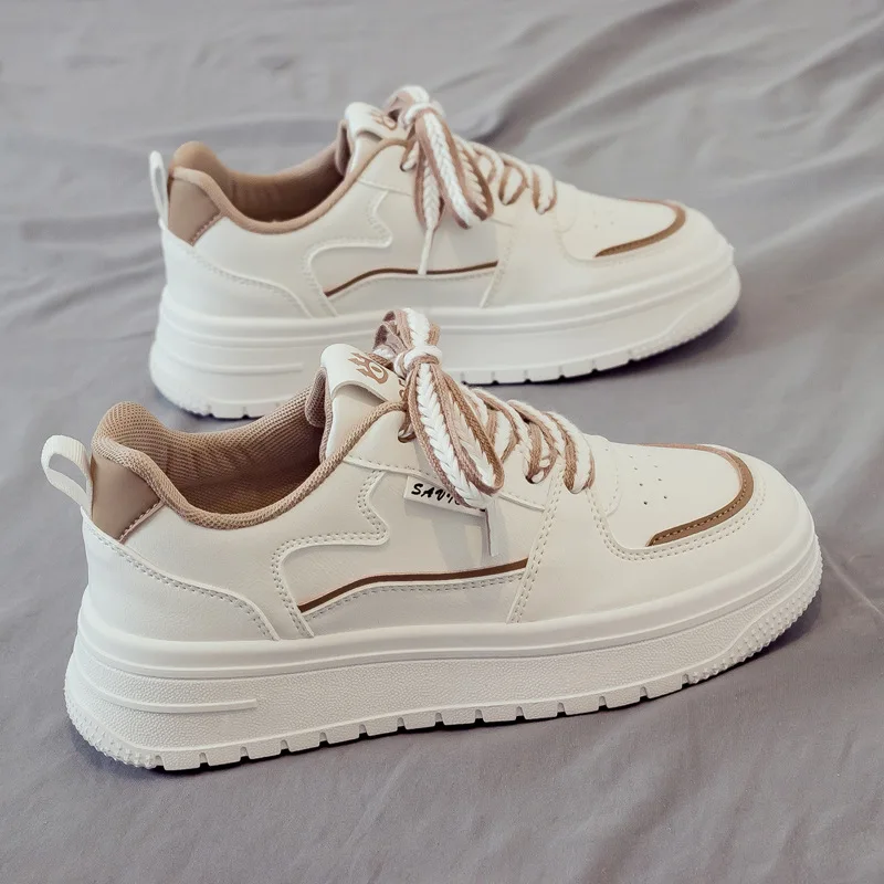 Top Trends: Designer Platform Running Sneakers Women Tennis Shoes Woman Walking Chunky Sneakers White Casual Slip On Vulcanized Shoes Shoppable Styles