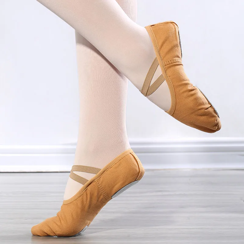 Top Trends: Girls Ballet Shoes Women Ballet Slippers Soft Sole Ballet Shoes Girl Kids Ballerina Practice Dance Shoes Canvas Dance Slippers Shoppable Styles - Image 2