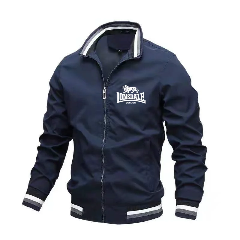 Top Trends: LONSDALE Autumn Fashion Jacket New Men's Windbreaker Bomber Jacket Men's Military Uniform Outdoor Clothing Casual Streetwear Top Shoppable Styles