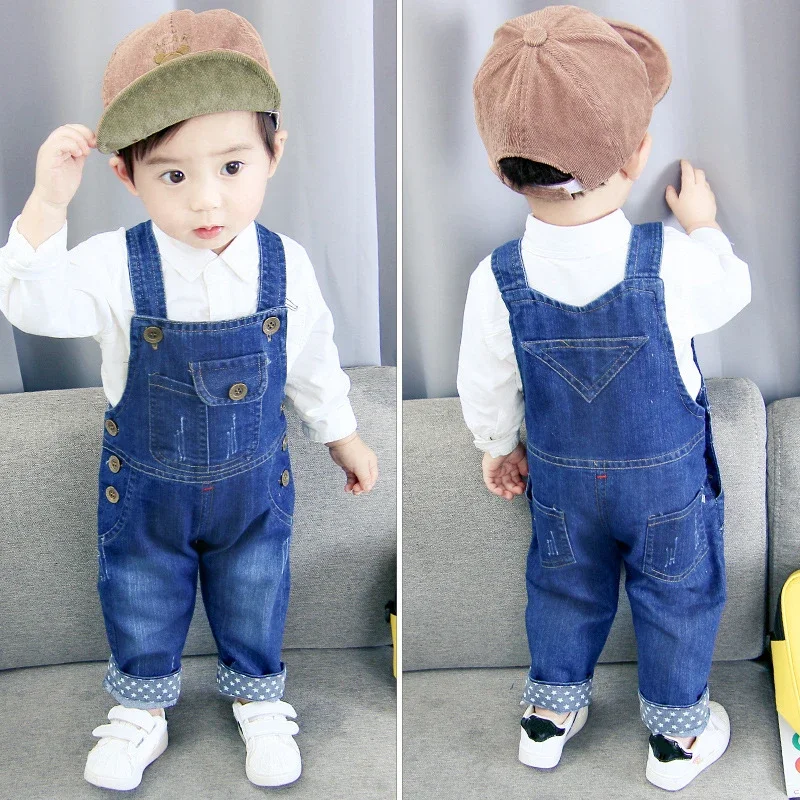 Top Trends: IENENS Toddler Infant Boys Long Pants Denim Overalls Dungarees Kids Baby Boy Jeans Jumpsuit Clothes Clothing Outfits Trousers Shoppable Styles