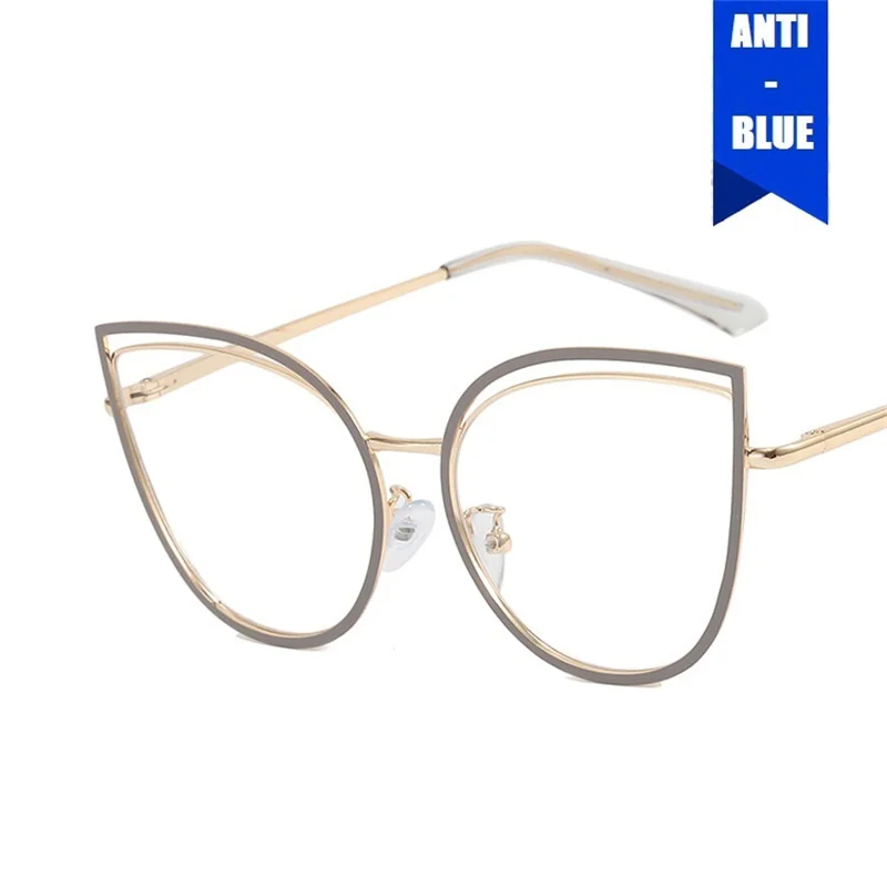 Top Trends: Fashion Anti-Blue Light Glasses Men Women Classic Anti-dazzle Eye Protection Computer Gaming Light Frame Plain Glass Spectacles Shoppable Styles