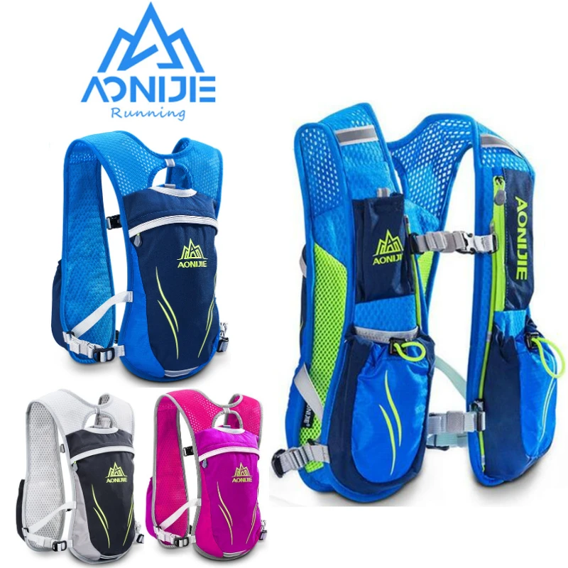 Top Trends: AONIJIE Running Marathon Hydration Nylon 5.5L Outdoor Running Bags Hiking Backpack Vest Marathon Cycling Backpack Shoppable Styles