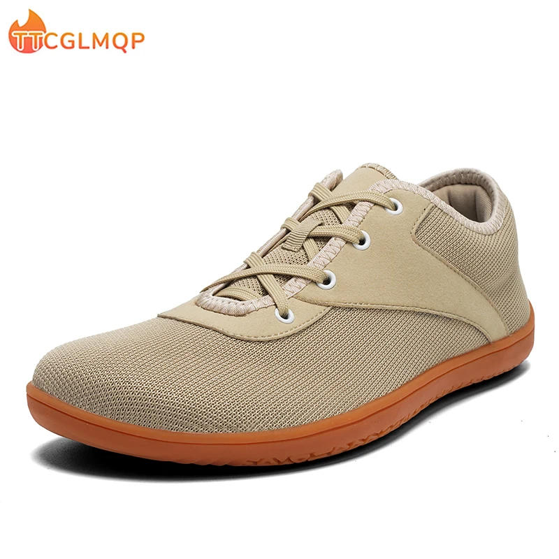 Top Trends: New Men Walking Casual Sneaker Wide Barefoot Shoes Outdoor Sport Training Sneakers For Unisex Large Size Athletic Trainers Shoes Shoppable Styles