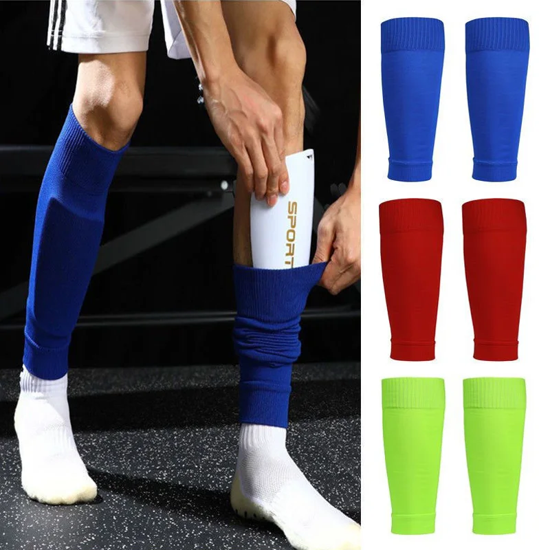 Top Trends: Men&#039;s Leg Warmers Football Sports Socks Without Foot Adult Shin Guard Calf Socks Plus Size Kids Leg Brace Socks Protection Gear Shoppable Styles