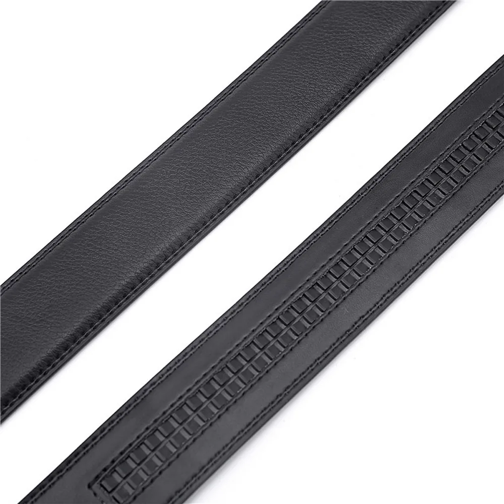 Top Trends: Cheapify Dropshipping Automatic Belt With Imitation Needle Buckle Western Men Leather Belts Shoppable Styles - Image 4