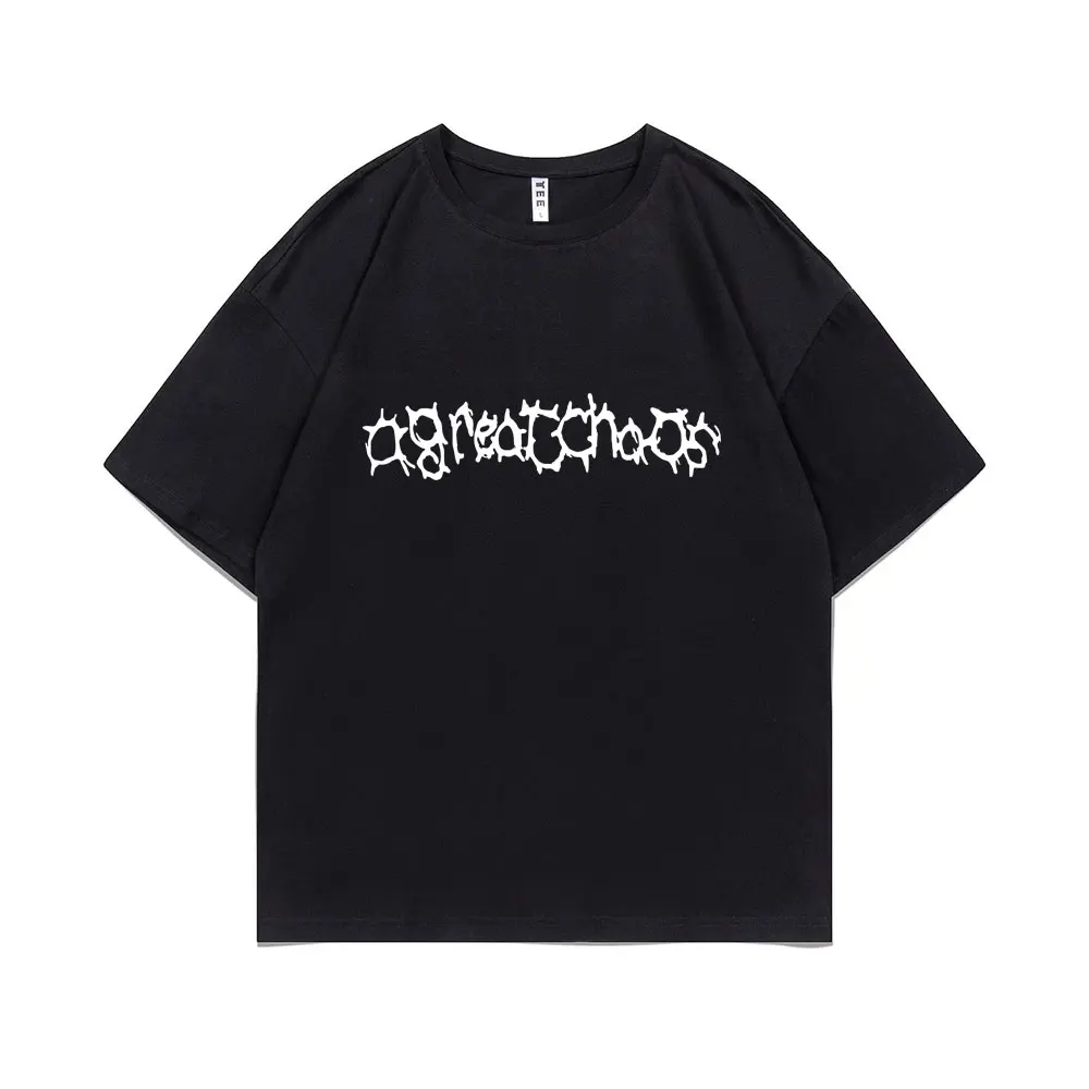 Top Trends: Playboi Carti Brand Rapper Ken Carson A Great Chaos Print Tshirt Men Women Fashion Hip Hop T Shirts Unisex Pure Cotton T-shirt Shoppable Styles