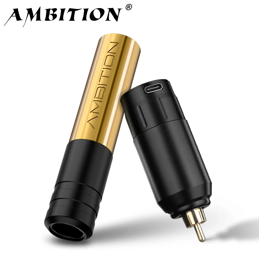 Top Trends: Ambition Rotary Tattoo Machine Pen 3.5mm Permanent Makeup RCA Eyeliner Scalp Eyebrows Lips Tools Semi-Permanent Cartridge Needle Shoppable Styles