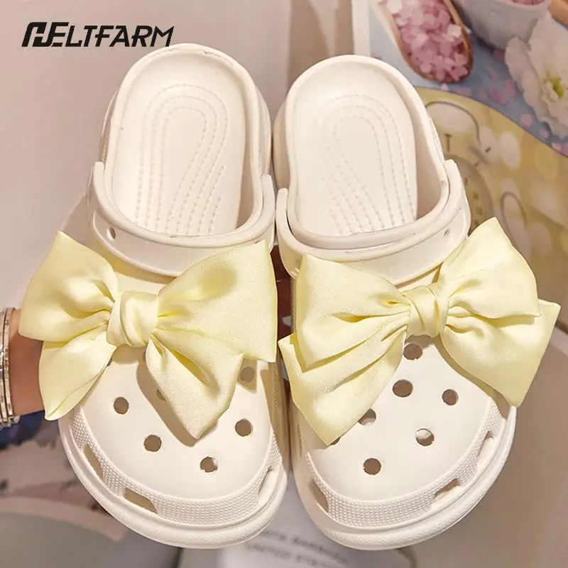 Top Trends: Hot Sale Butterfly Bow Style Shoes Buckle Croc Charms Pretty Shoes Accessories New Designer Shoes Decorations Shoppable Styles