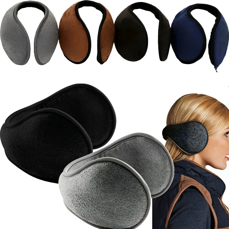 Top Trends: Winter Thicken Fur Earmuffs Men Women Velvet Ear Cover Cycling Skiing Outdoor Windproof Cold Weather Ear Protection Earmuffs Shoppable Styles