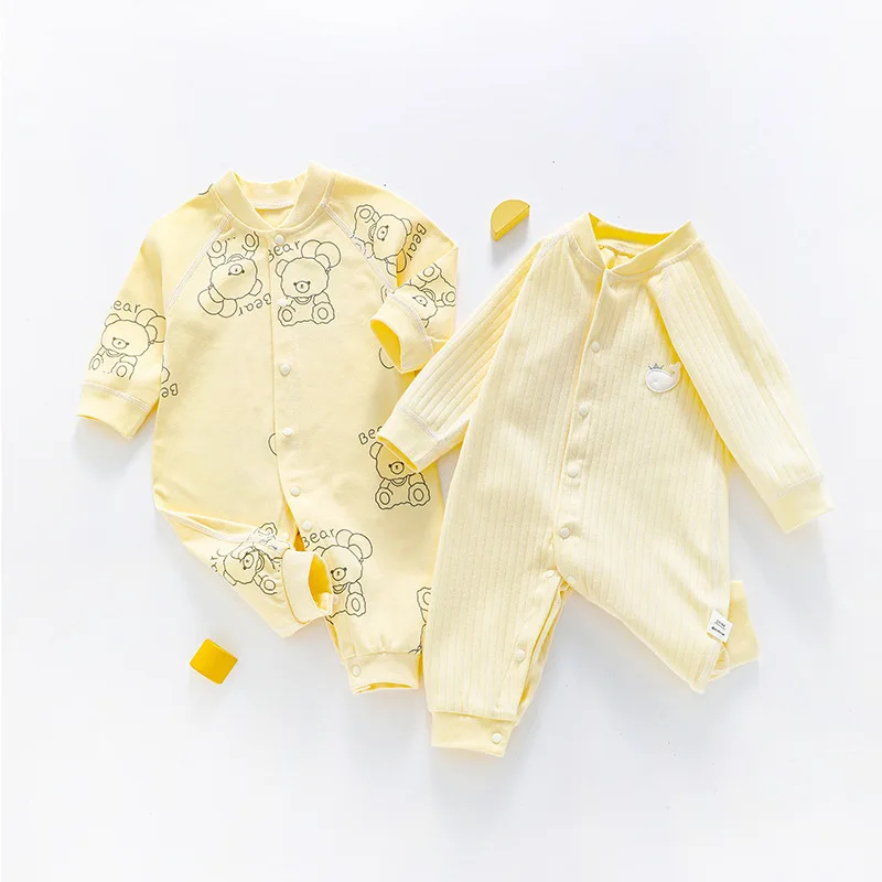 Top Trends: Newborn Baby Clothes Baby Romper 100% Cotton Long Sleeve One Piece Outfit Baby Boy Girl Bodysuit 5-day Shipping Baby Clothes Shoppable Styles