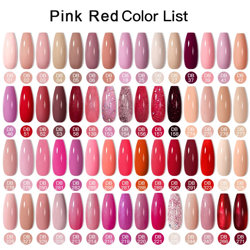 Top Trends: Mtssii 12 / 25 / 30pcs Pink Red Gel Nail Polish Set Semi Permanent Glitter Gel Soak Off Uv Led Gel Kit With Base Matte Top Coat Shoppable Styles